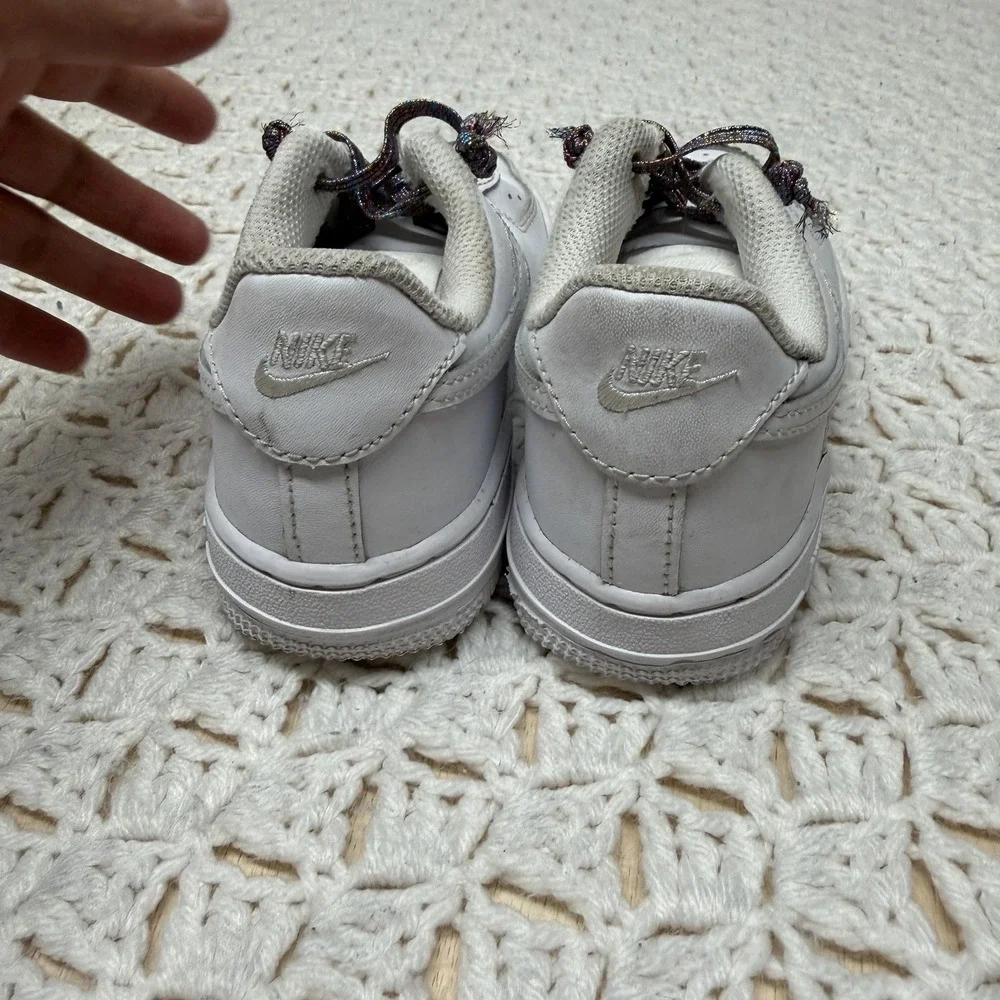 Nike Air Force 1 Sneaker Girl Sz 13C Youth Court Legacy White British DH2925-111